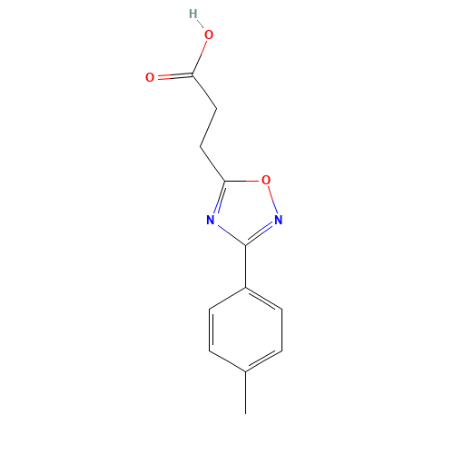 3-[3-(4-Methylphenyl)-1,2,4-oxadiazol-5-yl]-propanoic acid (CAS: 94192-17-3) - Related Chemical Product