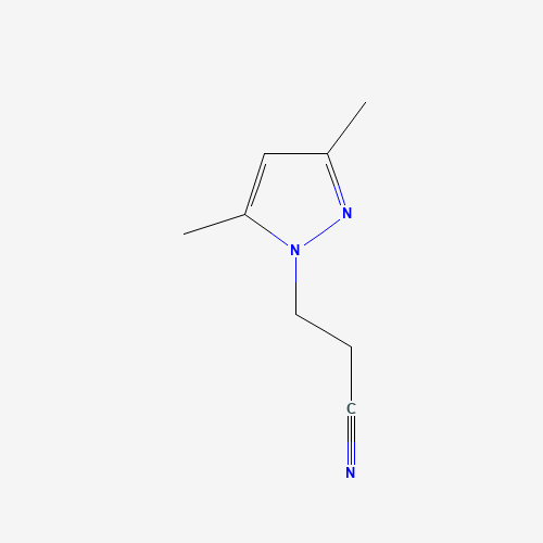 3-(3,5-Dimethyl-1H-pyrazol-1-yl)propanenitrile (CAS: 5589-97-9) - Related Chemical Product