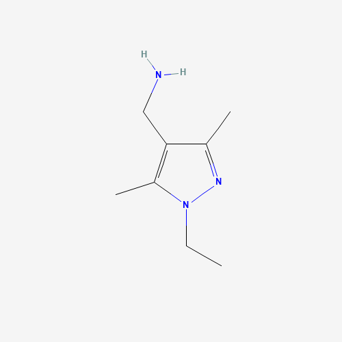 (1-Ethyl-3,5-dimethyl-1H-pyrazol-4-yl)methylamine (CAS: 936940-14-6) - Related Chemical Product