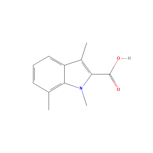 1,3,7-Trimethyl-1H-indole-2-carboxylic acid (CAS: 1015846-77-1) - Related Chemical Product