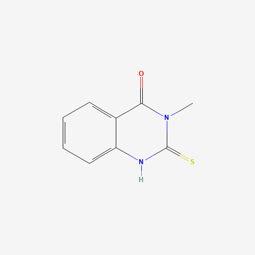 2-Mercapto-3-methylquinazolin-4(3H)-one (CAS: 1705-09-5) - Chemical Structure and Molecular Formula 