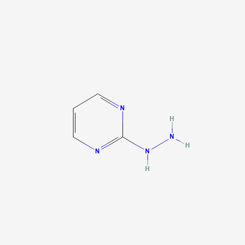 2-Hydrazinopyrimidine (CAS: 7504-94-1) - Chemical Structure and Molecular Formula 