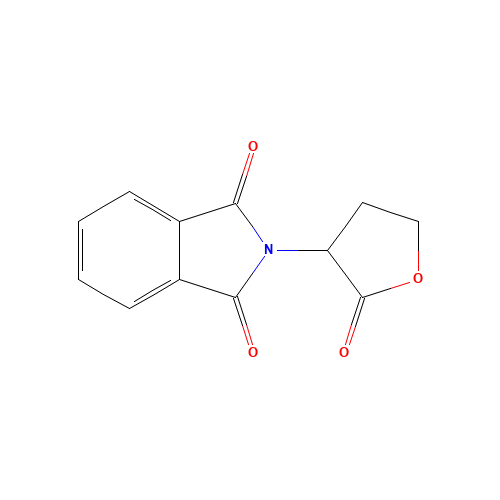 2-(2-Oxotetrahydrofuran-3-yl)-1H-isoindole-1,3(2H)-dione (CAS: 42473-02-9) - Related Chemical Product