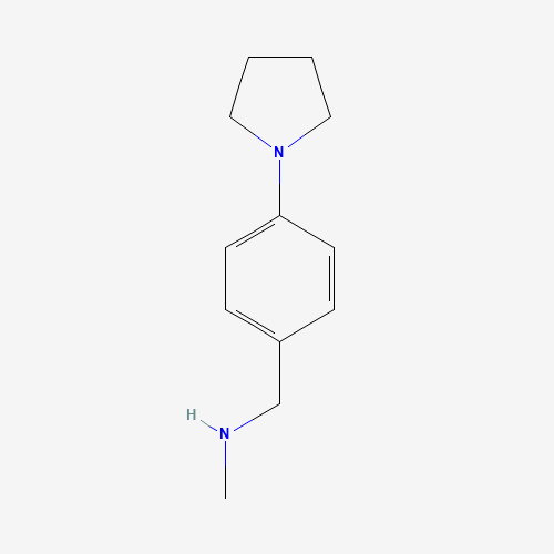 N-Methyl-N-(4-pyrrolidin-1-ylbenzyl)amine (CAS: 823188-79-0) - Related Chemical Product