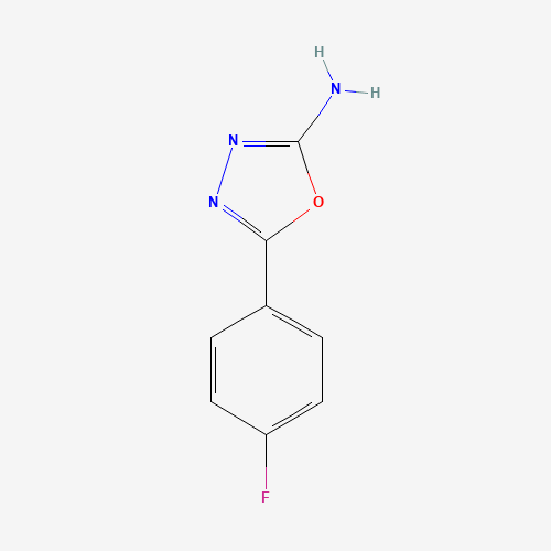 5-(4-Fluorophenyl)-1,3,4-oxadiazol-2-amine (CAS: 7659-07-6) - Related Chemical Product