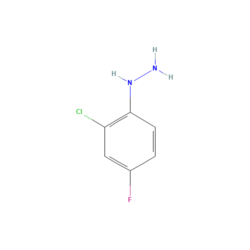 (2-Chloro-4-fluorophenyl)hydrazine hydrochloride (CAS: 119452-65-2) - Related Chemical Product