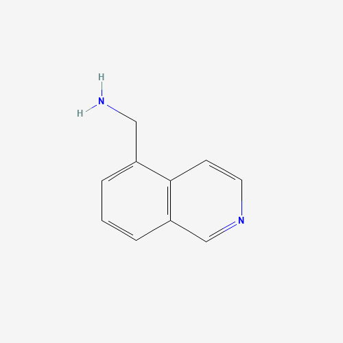 1-Isoquinolin-5-ylmethanamine dihydrochloride (CAS: 58123-58-3) - Chemical Structure and Molecular Formula 