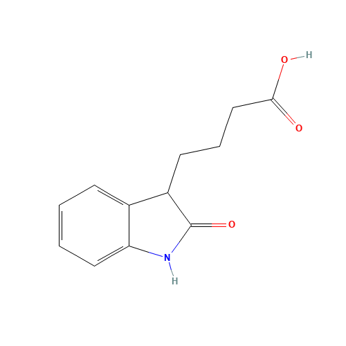 4-(2-Oxo-2,3-dihydro-1H-indol-3-yl)butanoic acid (CAS: 2971-18-8) - Related Chemical Product