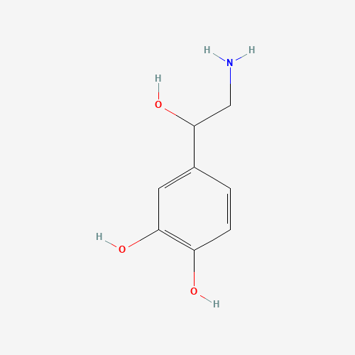 4-[(1R)-2-Amino-1-hydroxyethyl]benzene-1,2-diol (CAS: 138-65-8) - Related Chemical Product