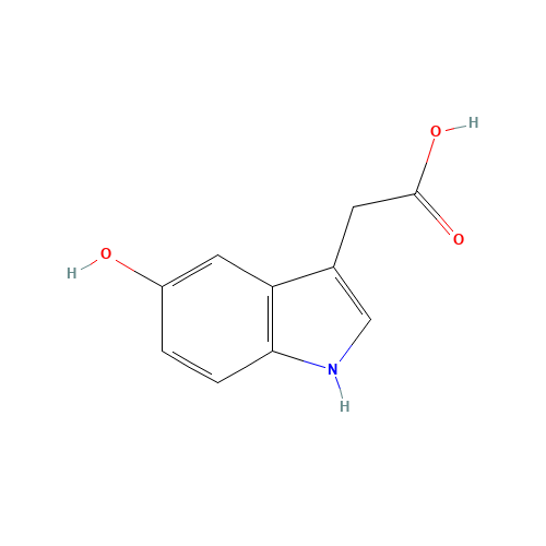 (5-Hydroxy-1H-indol-3-yl)acetic acid (CAS: 1321-73-9) - Related Chemical Product