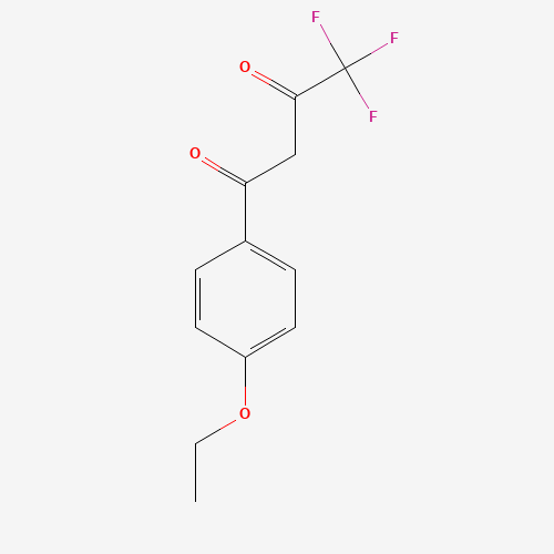 1-(4-Ethoxyphenyl)-4,4,4-trifluorobutane-1,3-dione (CAS: 71712-85-1) - Related Chemical Product