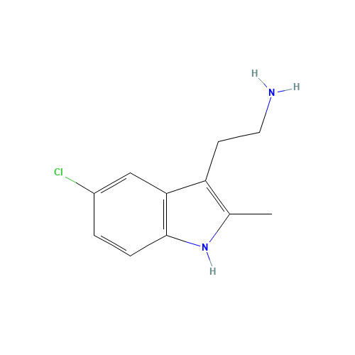 2-(5-Chloro-2-methyl-1H-indol-3-yl)ethanamine (CAS: 1203-95-8) - Related Chemical Product