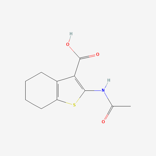 2-(Acetylamino)-4,5,6,7-tetrahydro-1-benzothiophene-3-carboxylic acid (CAS: 13130-43-3) - Related Chemical Product