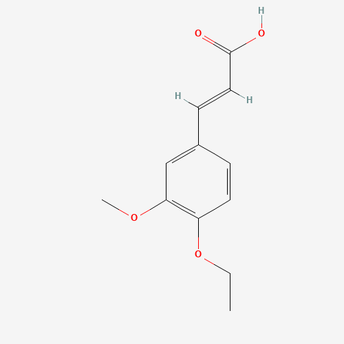 (2E)-3-(4-Ethoxy-3-methoxyphenyl)acrylic acid (CAS: 144878-40-0) - Related Chemical Product