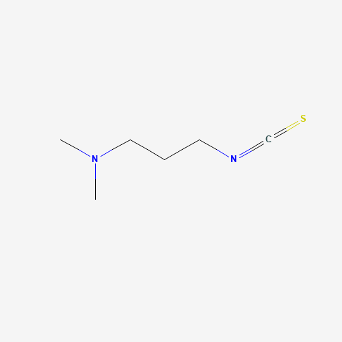 N-(3-Isothiocyanatopropyl)-N,N-dimethylamine (CAS: 27421-70-1) - Chemical Structure and Molecular Formula 