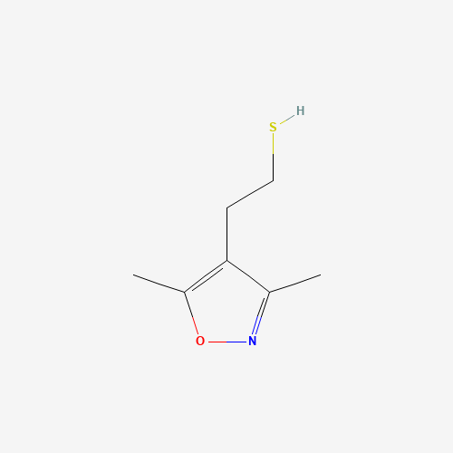 2-(3,5-Dimethylisoxazol-4-yl)ethanethiol (CAS: 915923-05-6) - Related Chemical Product