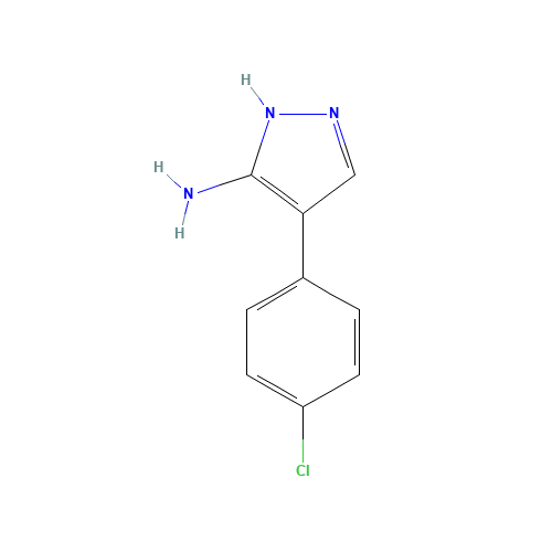 4-(4-Chlorophenyl)-1H-pyrazol-5-amine (CAS: 40545-65-1) - Related Chemical Product