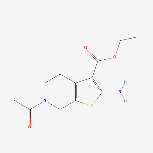 Ethyl 6-acetyl-2-amino-4,5,6,7-tetrahydrothieno-[2,3-c]pyridine-3-carboxylate (CAS: 24237-43-2) - Related Chemical Product