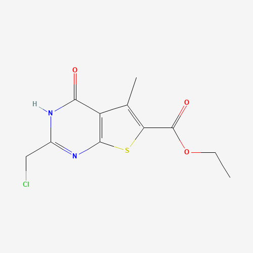 Ethyl 2-(chloromethyl)-5-methyl-4-oxo-3,4-dihydrothieno[2,3-d]pyrimidine-6-carboxylate (CAS: 89567-06-6) - Related Chemical Product