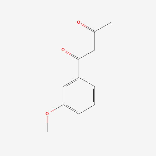 1-(3-Methoxyphenyl)butane-1,3-dione (CAS: 29681-99-0) - Chemical Structure and Molecular Formula 