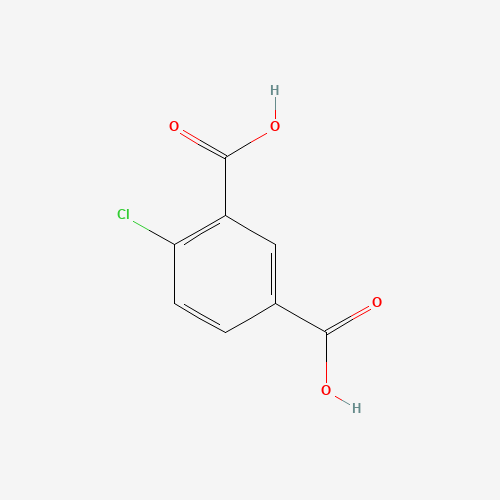 4-Chloroisophthalic acid (CAS: 2845-85-4) - Chemical Structure and Molecular Formula 
