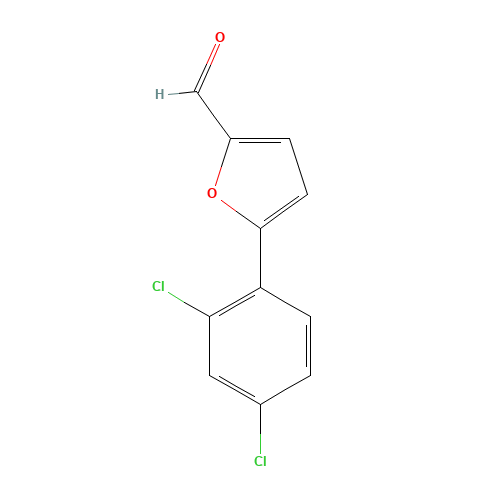 5-(2,4-Dichlorophenyl)-2-furaldehyde (CAS: 56300-69-7) - Related Chemical Product
