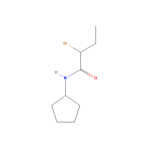 2-Bromo-N-cyclopentylbutanamide (CAS: 905811-01-0) - Related Chemical Product