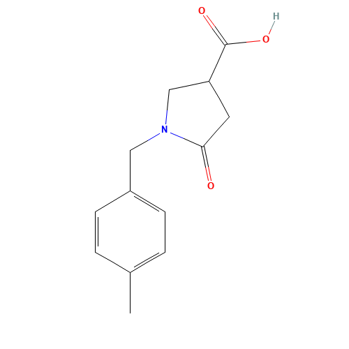 1-(4-Methylbenzyl)-5-oxopyrrolidine-3-carboxylic acid (CAS: 96449-91-1) - Related Chemical Product