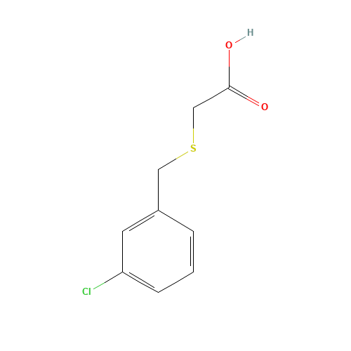 [(3-Chlorobenzyl)thio]acetic acid (CAS: 34722-33-3) - Related Chemical Product