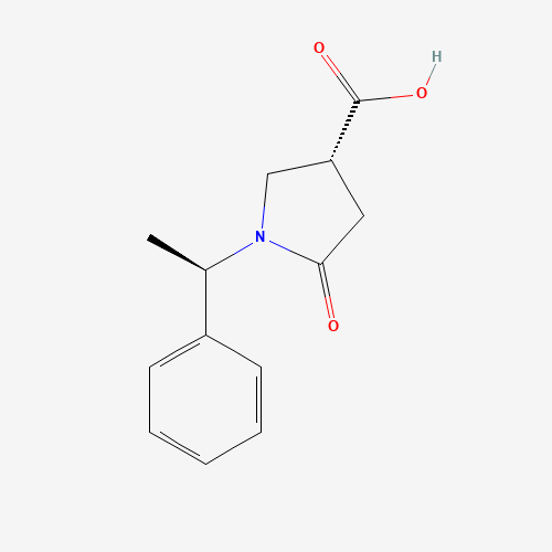 5-Oxo-1-(1-phenylethyl)pyrrolidine-3-carboxylic acid (CAS: 99735-43-0) - Related Chemical Product