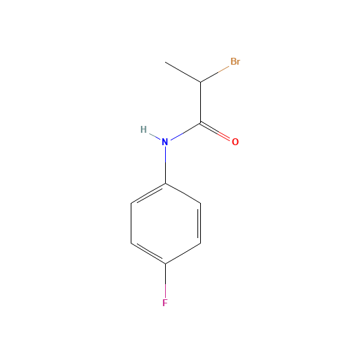 2-Bromo-N-(4-fluorophenyl)propanamide (CAS: 905797-71-9) - Related Chemical Product
