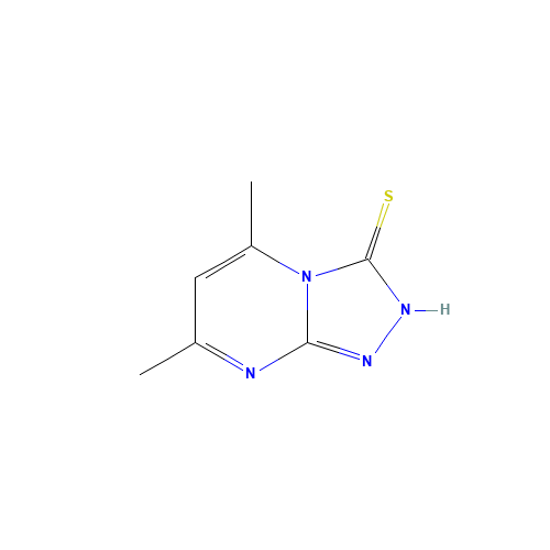 5,7-Dimethyl[1,2,4]triazolo[4,3-a]pyrimidine-3-thiol (CAS: 41266-80-2) - Related Chemical Product