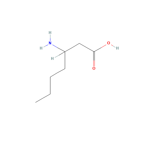3-Aminoheptanoic acid (CAS: 104883-48-9) - Related Chemical Product