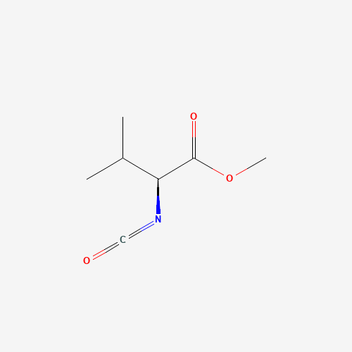 Methyl N-(oxomethylene)valinate (CAS: 30293-86-8) - Chemical Structure and Molecular Formula 