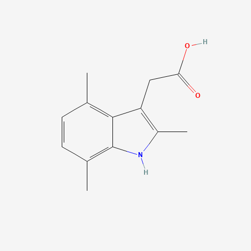 (2,4,7-Trimethyl-1H-indol-3-yl)acetic acid (CAS: 5435-43-8) - Related Chemical Product