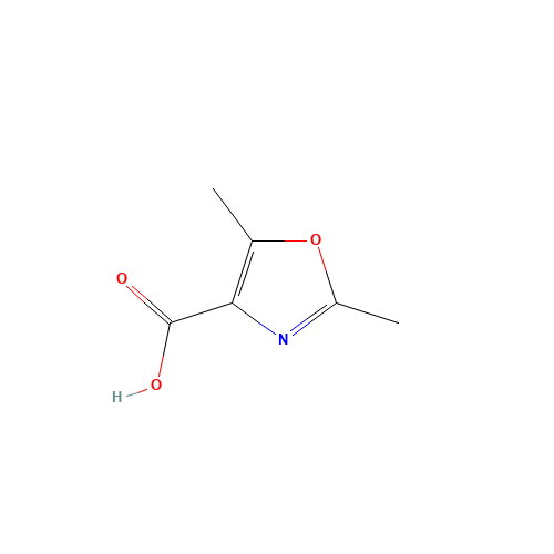 2,5-Dimethyl-1,3-oxazole-4-carboxylic acid (CAS: 23000-14-8) - Chemical Structure and Molecular Formula 