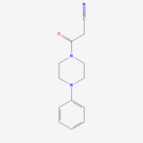 3-Oxo-3-(4-phenylpiperazino)propanenitrile (CAS: 14761-40-1) - Related Chemical Product