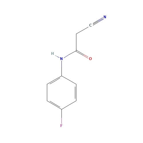 2-Cyano-N-(4-fluorophenyl)acetamide (CAS: 1735-88-2) - Related Chemical Product