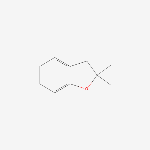 2,2-Dimethyl-2,3-dihydro-1-benzofuran (CAS: 6337-33-3) - Chemical Structure and Molecular Formula 