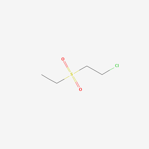 1-Chloro-2-(ethylsulfonyl)ethane (CAS: 25027-40-1) - Chemical Structure and Molecular Formula 