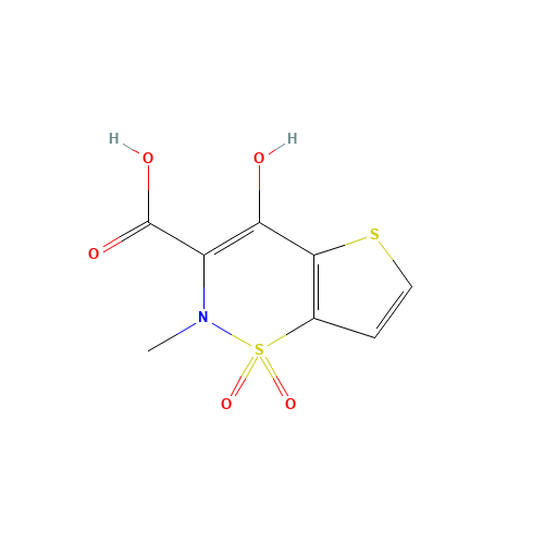 Methyl 4-hydroxy-2-methyl-2H-thieno[2,3-e][1,2]-thiazine-3-carboxylate 1,1-dioxide (CAS: 868393-66-2) - Related Chemical Product