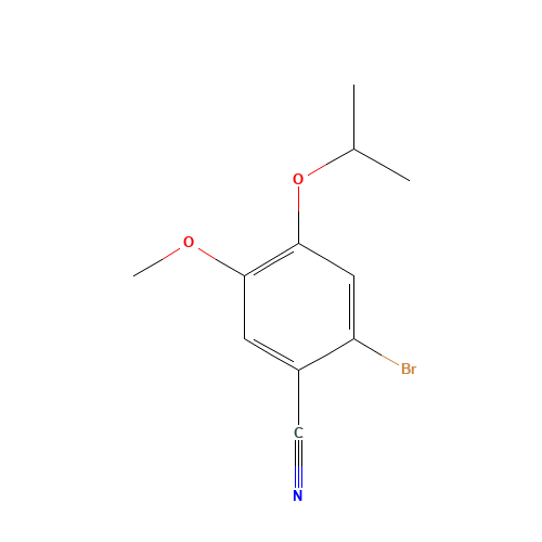 2-Bromo-4-isopropoxy-5-methoxybenzonitrile (CAS: 515846-11-4) - Related Chemical Product