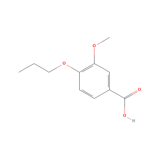 3-Methoxy-4-propoxybenzoic acid (CAS: 3535-32-8) - Related Chemical Product