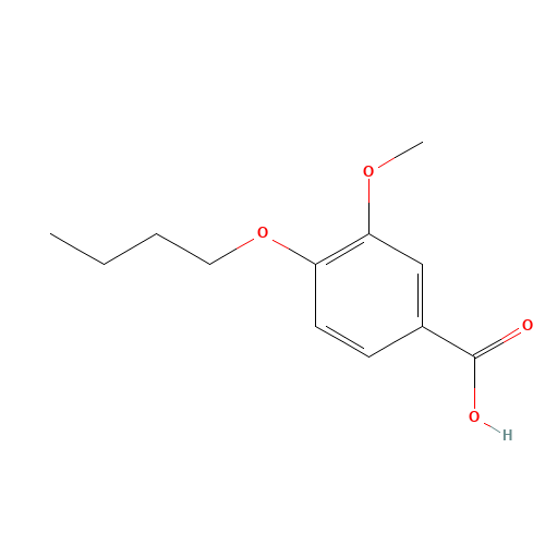 4-Butoxy-3-methoxybenzoic acid (CAS: 3535-34-0) - Related Chemical Product
