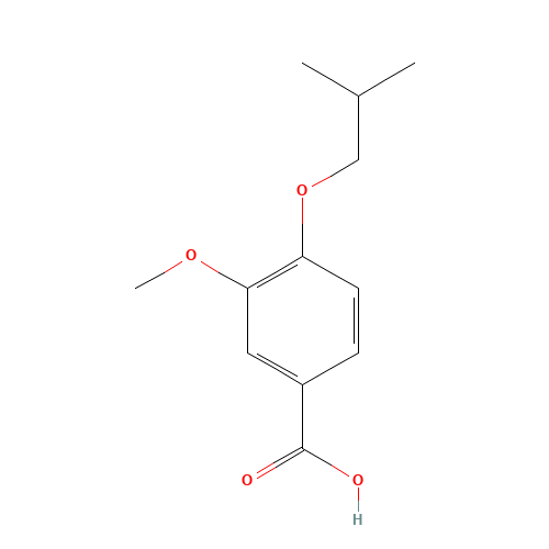 4-Isobutoxy-3-methoxybenzoic acid (CAS: 3535-35-1) - Related Chemical Product