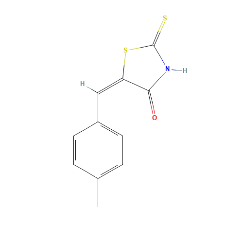 (5E)-2-Mercapto-5-(4-methylbenzylidene)-1,3-thiazol-4(5H)-one (CAS: 33992-80-2) - Related Chemical Product