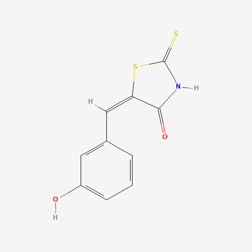 (5E)-5-(3-Hydroxybenzylidene)-2-mercapto-1,3-thiazol-4(5H)-one (CAS: 37530-35-1) - Related Chemical Product