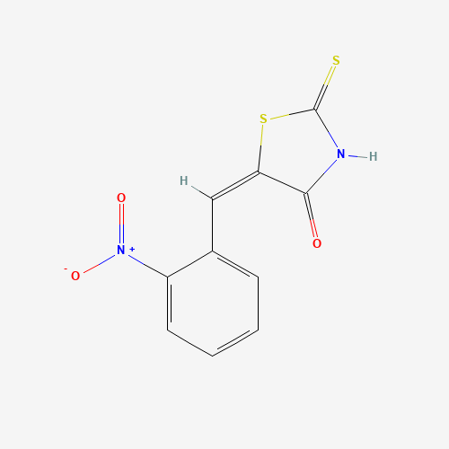 (5E)-2-Mercapto-5-(2-nitrobenzylidene)-1,3-thiazol-4(5H)-one (CAS: 6308-22-1) - Related Chemical Product