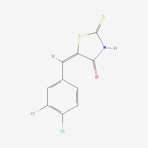 (5E)-5-(3,4-Dichlorobenzylidene)-2-mercapto-1,3-thiazol-4(5H)-one (CAS: 6326-22-3) - Related Chemical Product