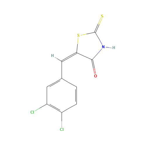 (5E)-5-(3,4-Dichlorobenzylidene)-2-mercapto-1,3-thiazol-4(5H)-one (CAS: 6326-22-3) - Related Chemical Product